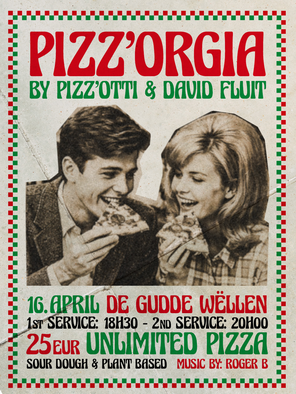 Event-Bild für Pizz'Orgia vol.4 ( by Pizz'Otti & David Fluit ) 